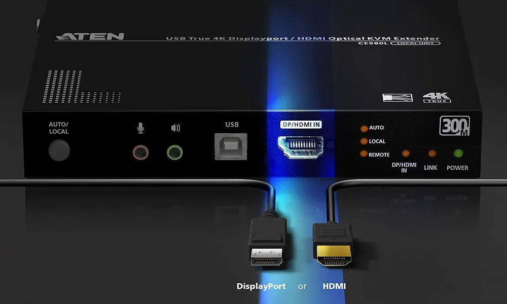ATEN CE980 KVM extender