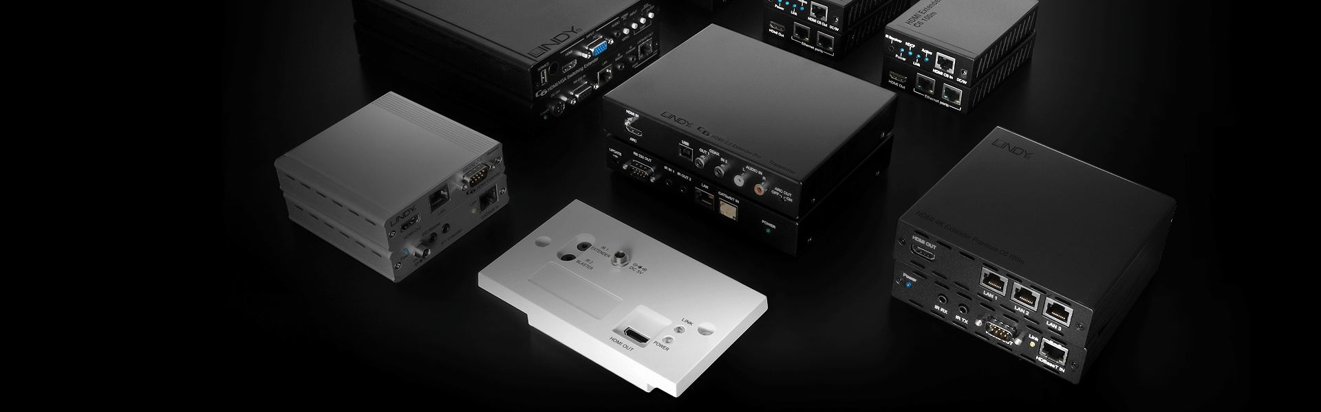 HDBaseT extendery pre profesionálny prenos AV signálu