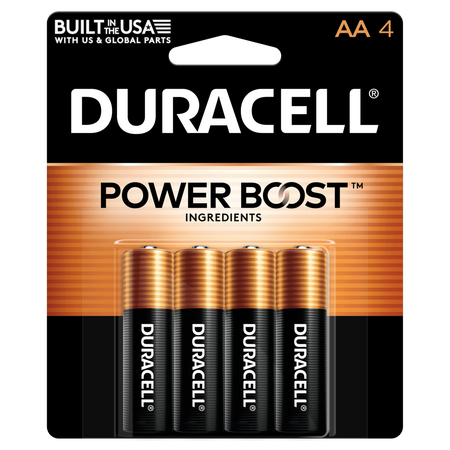 DURACELL Coppertop AA s POWER BOOST Ingredients
