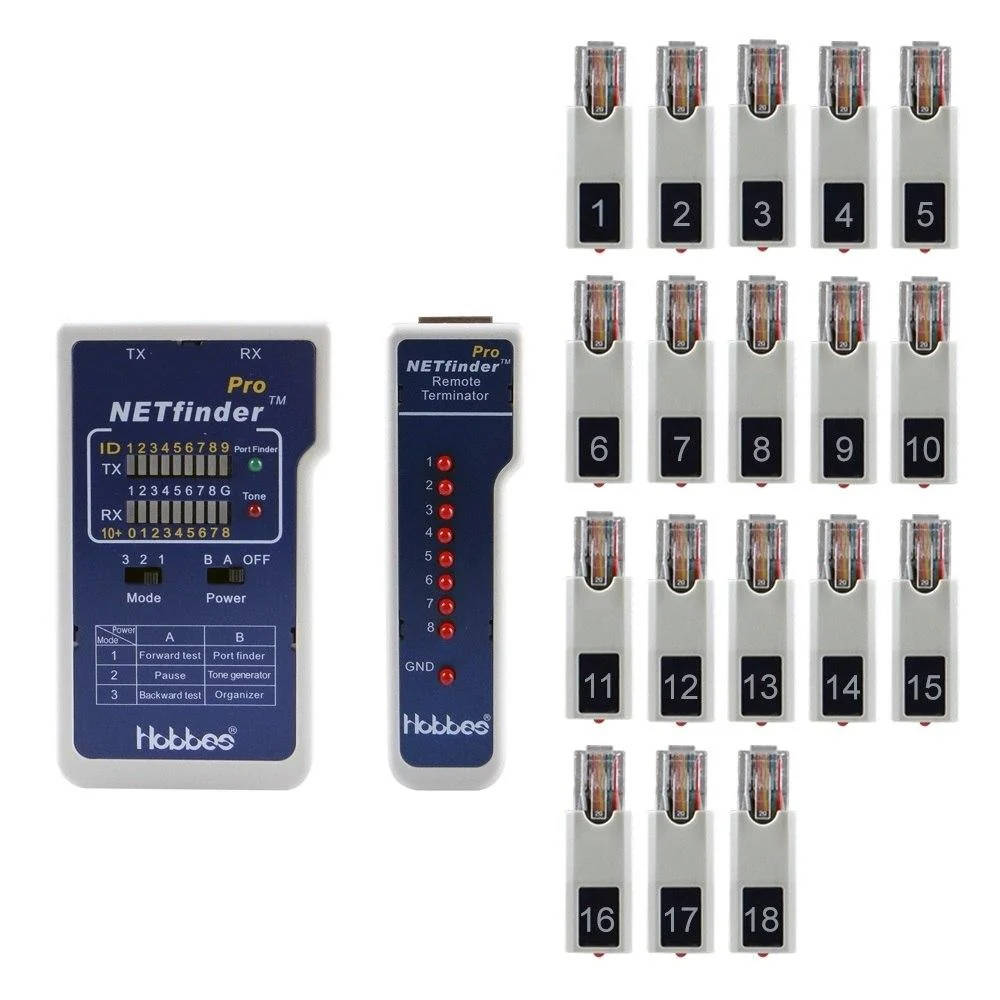 Hobbes NETfinder Pro s 18 ID remote jednotkami