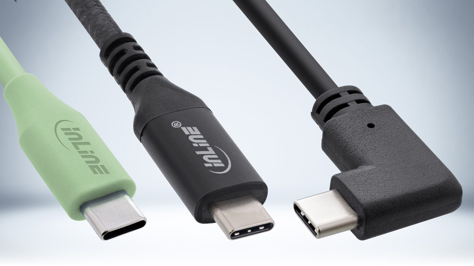 InLine USB-C káble pre profesionálne dokovacie stanice