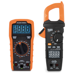Klein Tools multimeter a kliešťový merač