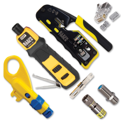 Klein Tools VDV náradie pre dátové, telefónne a koaxiálne siete