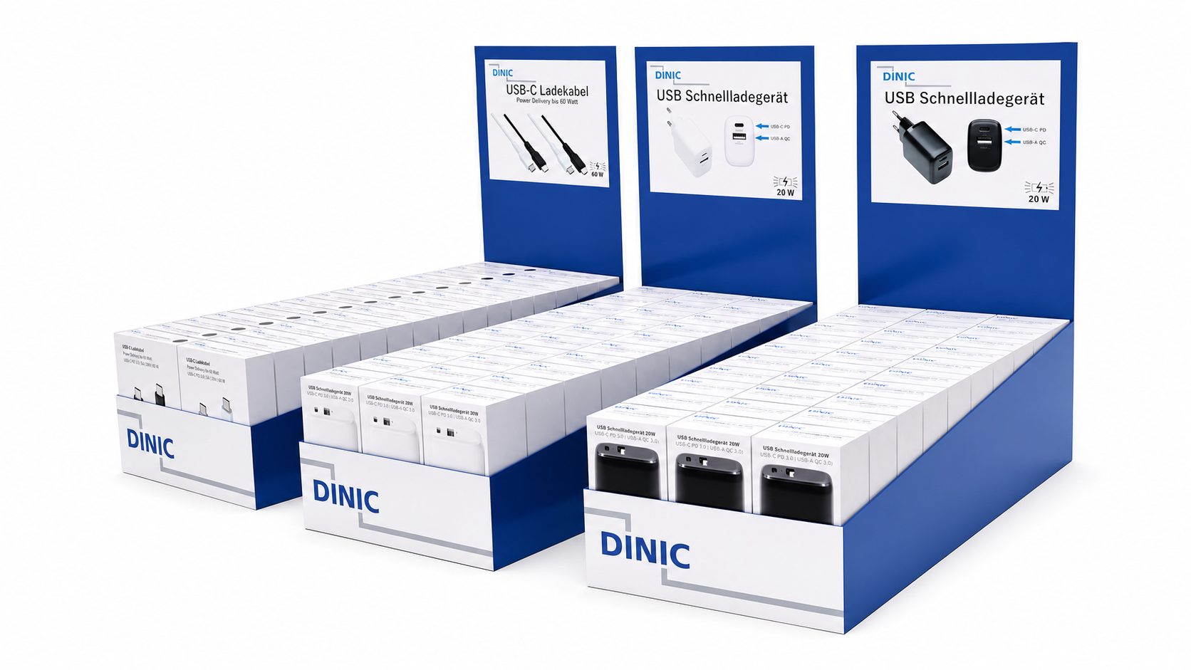 DINIC predajný display