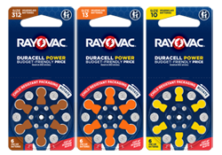 RAYOVAC batérie pre načúvacie prístroje