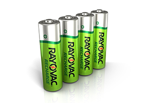 RAYOVAC nabíjateľné NiMH batérie