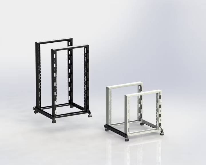 Rack Magic robustný otvorený serverový rack