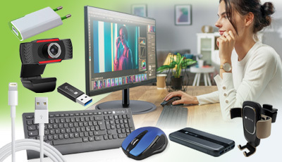 Techly káble a príslušenstvo pre PC a mobilné zariadenia