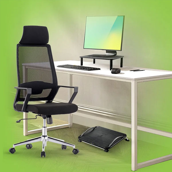 Techly ergonomické pracovisko