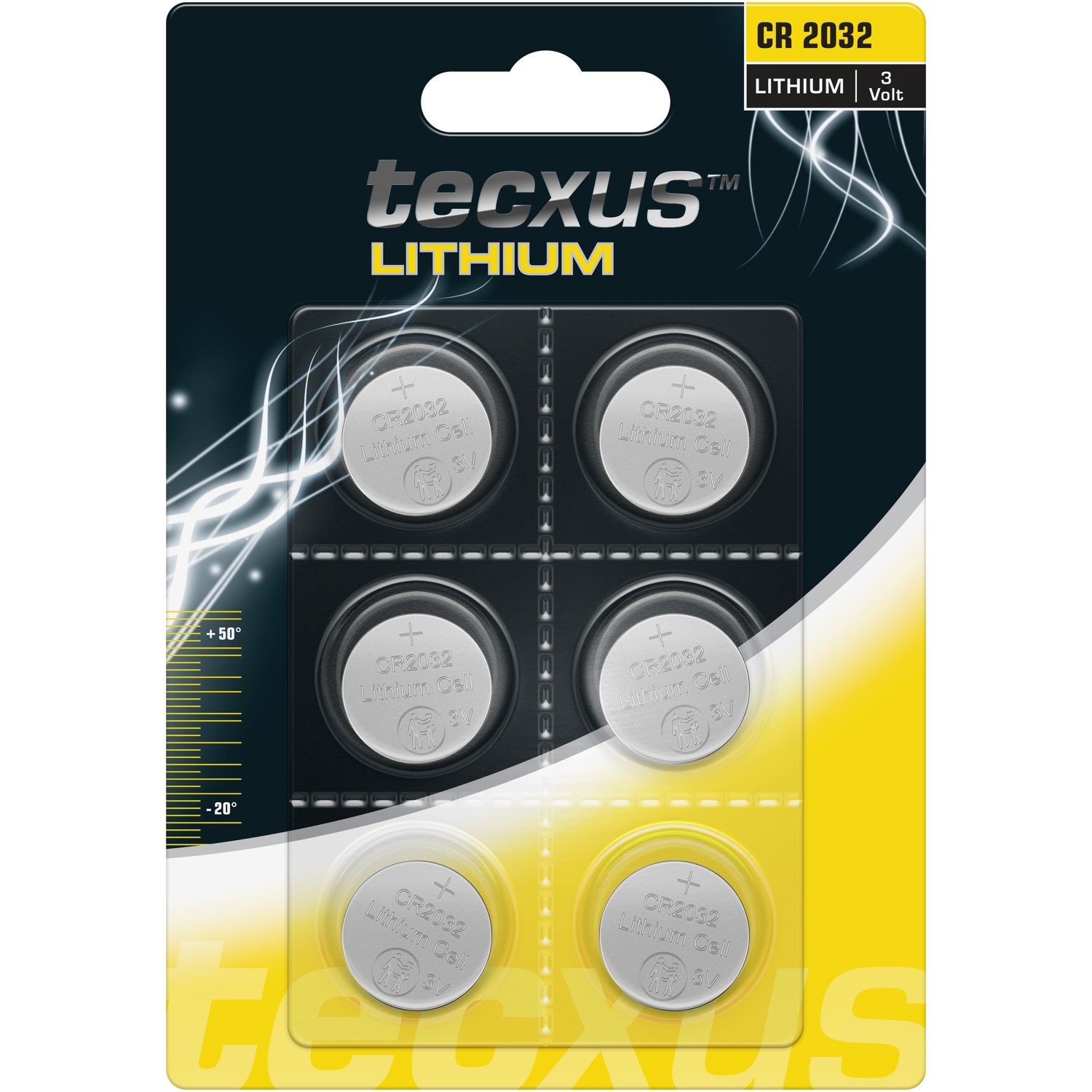 Tecxus Lithium CR2032