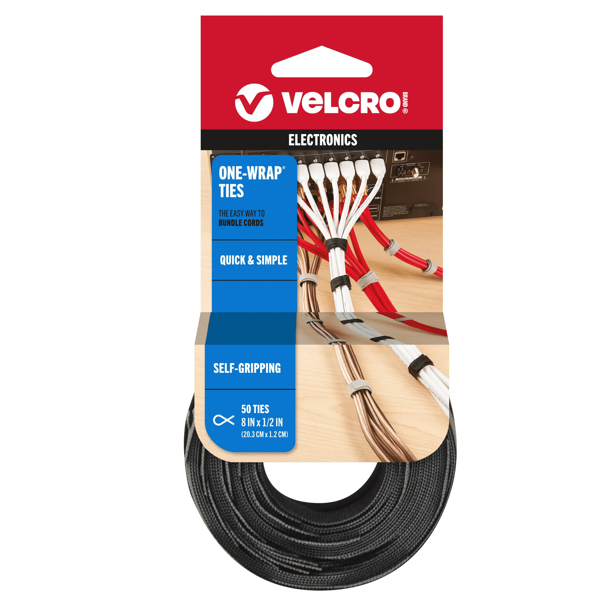 VELCRO® Brand ONE-WRAP® hotové pásky