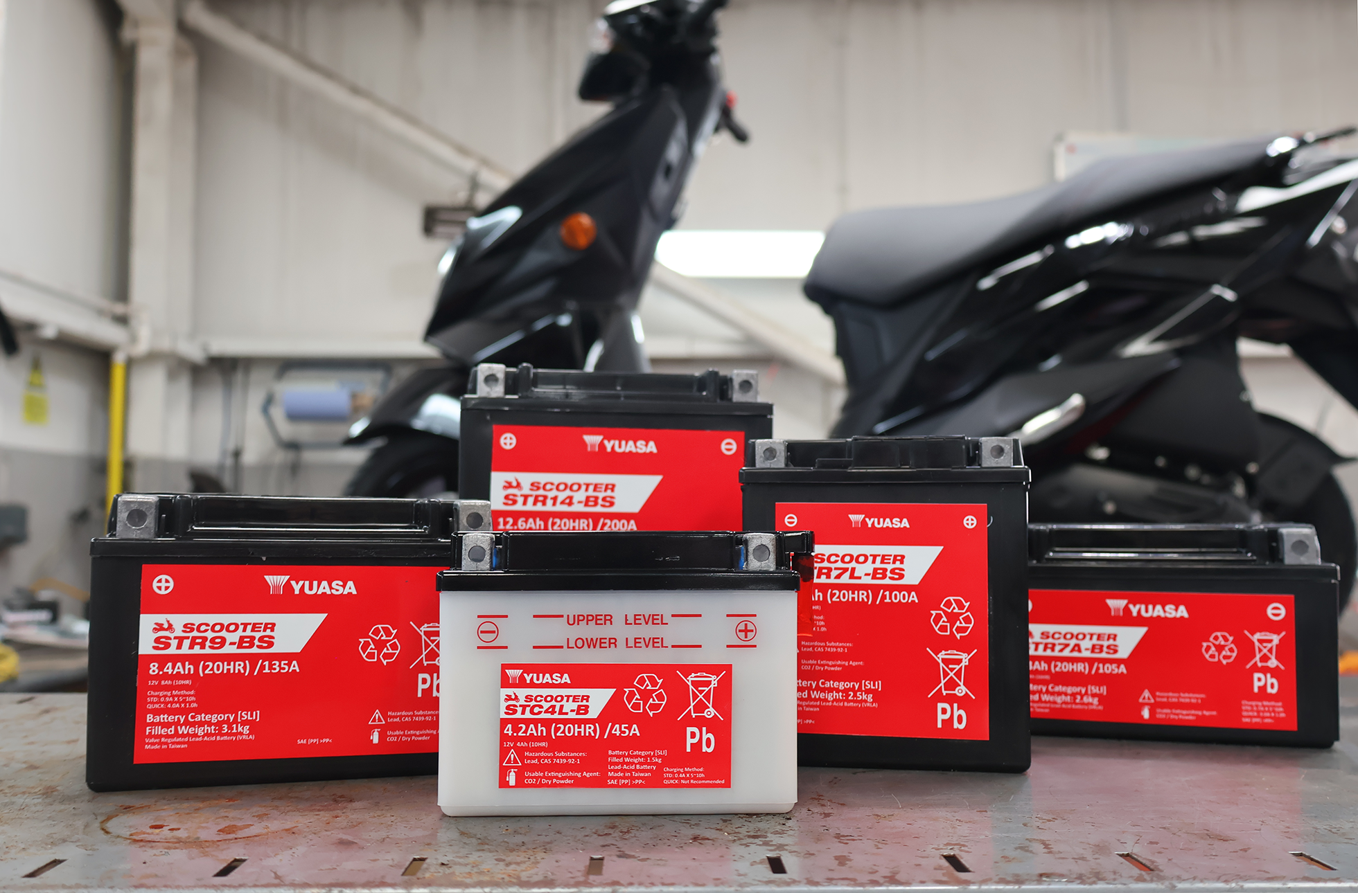 Yuasa powersports batérie