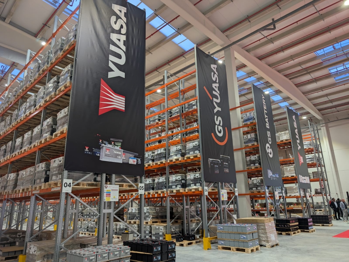 Logistické zázemie GS Yuasa