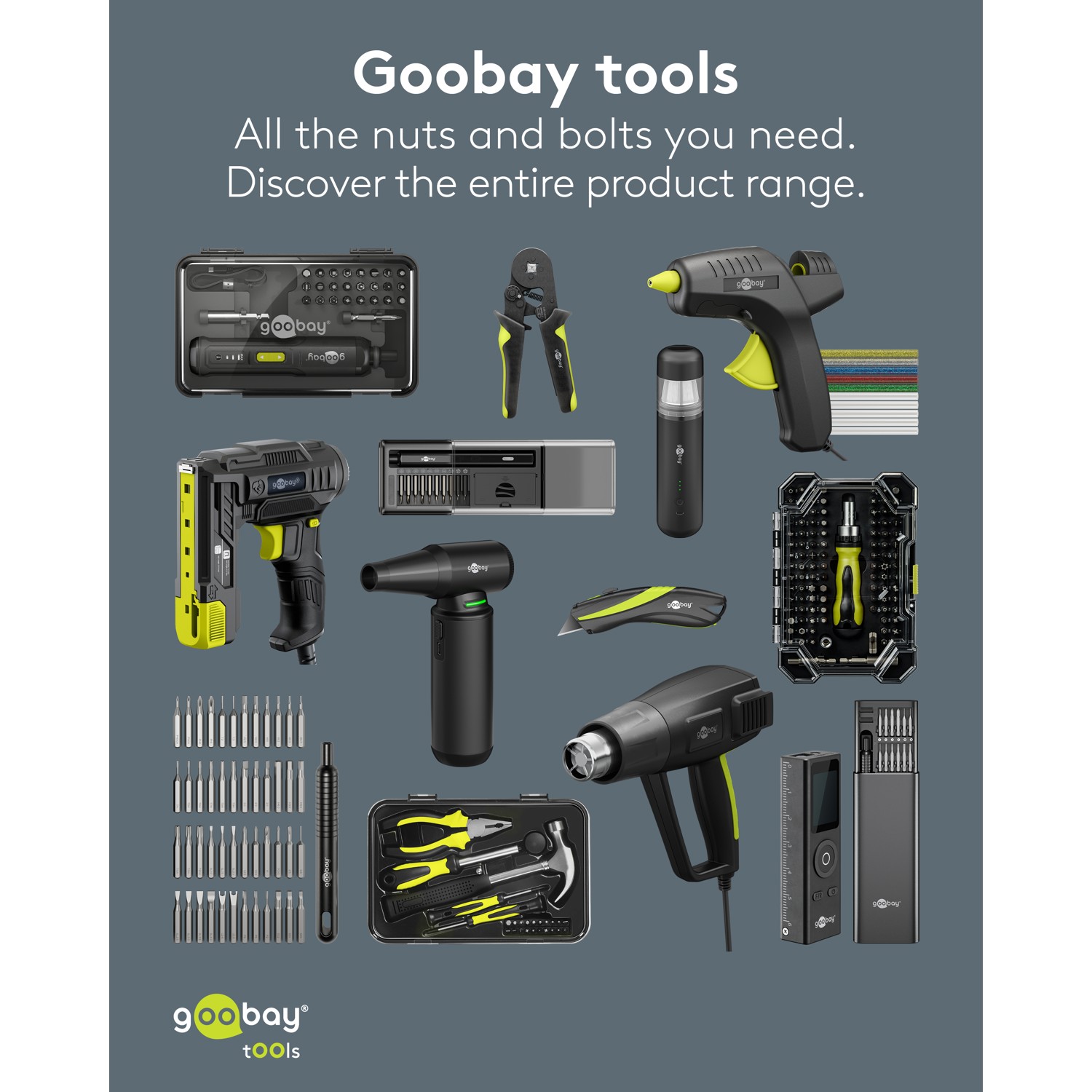 Goobay Tools – sortiment náradia